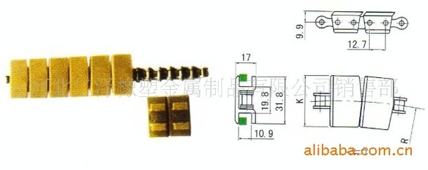 傳動(dòng)鏈-專業(yè)供應(yīng)鋼基帶翼彎鏈片-傳動(dòng)鏈盡在阿里巴巴-景縣圓眾塑膠管業(yè)制品銷售有限